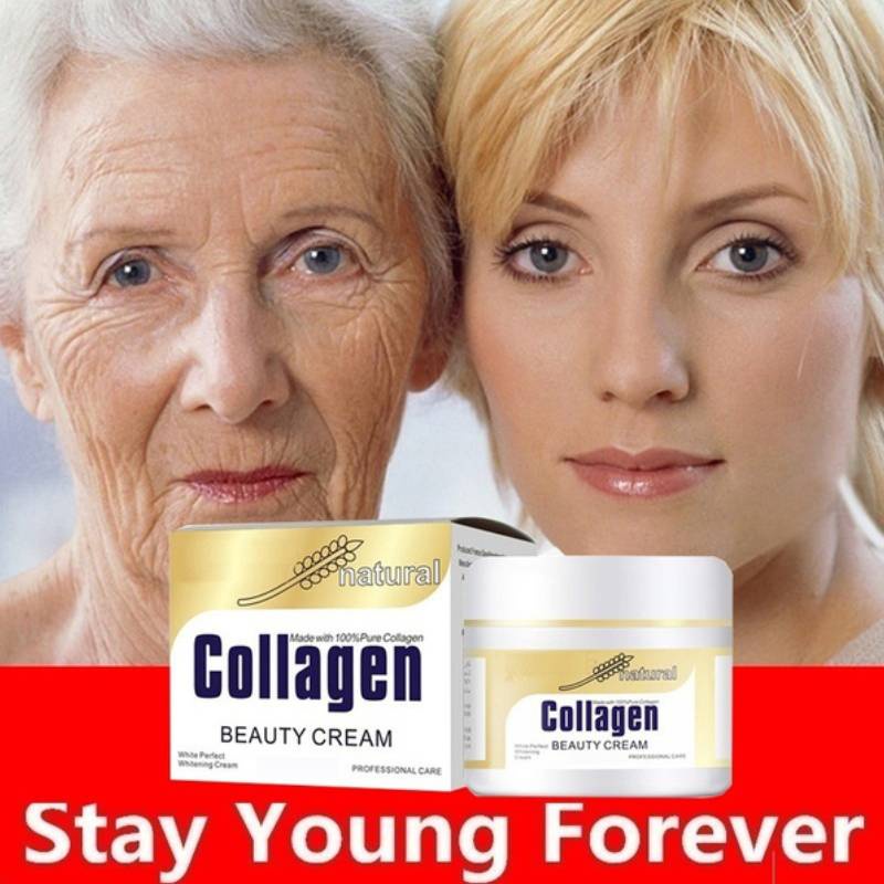 DISAAR Collagen Cream 80g Face Cream Lighten Dark Spots Repair Damaged
