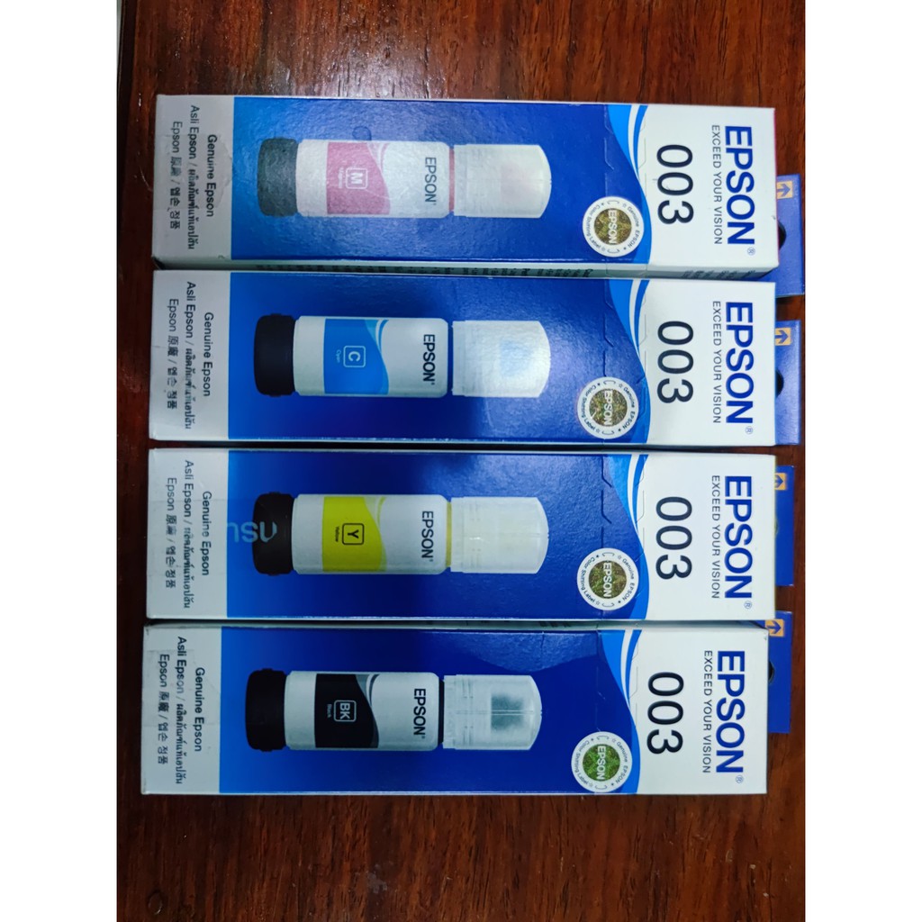 Epson 003 Ink Bottle 65ml L111031003101311031505190 Black Shopee Philippines 0919