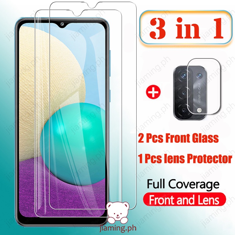 Tempered Glass+1 Lens Film Samsung Galaxy A10 A11 A12 A22 A42 A31 A51 A71  A01 A70S A72018 Camera Lens Screen Protector