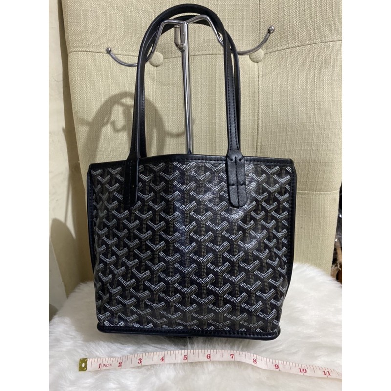 Goyard inspired tote bag