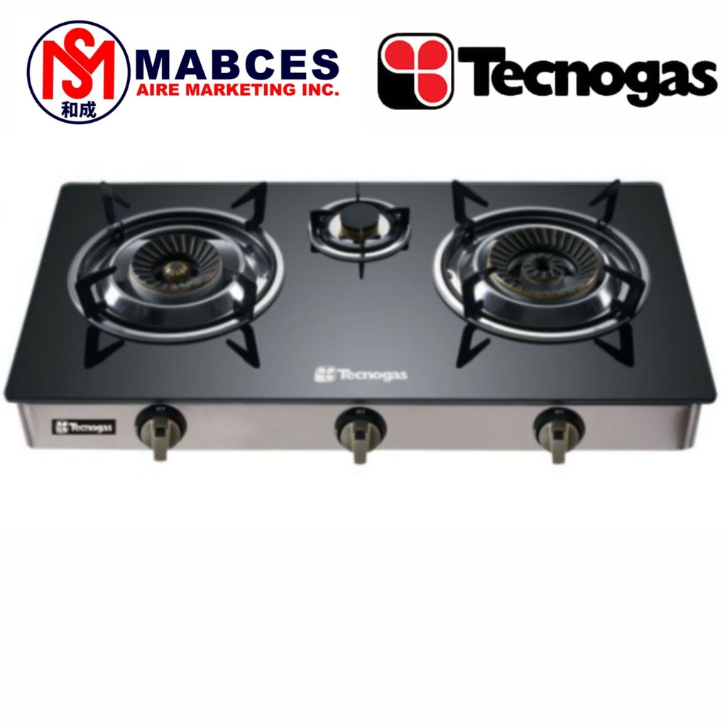 Tecnogas 3 burner on sale gas stove