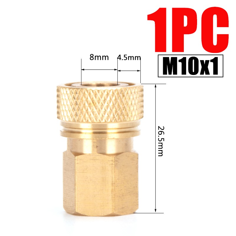 PCP DIY Tools Pneumatic M10x1 Female Male Thread Quick Disconnect Air ...