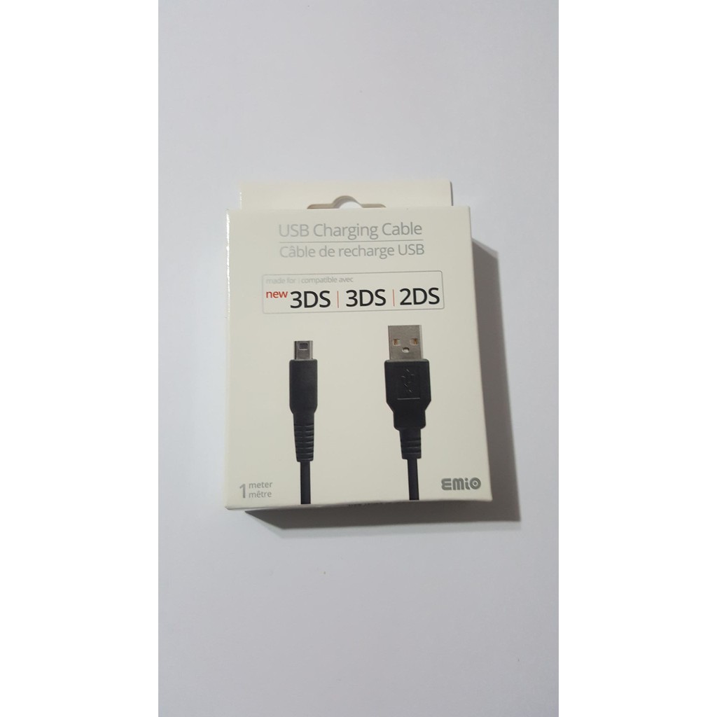 USB Cable for Nintendo 3DS 2DS New 3DS 3DS XL (Brand New) | Shopee ...