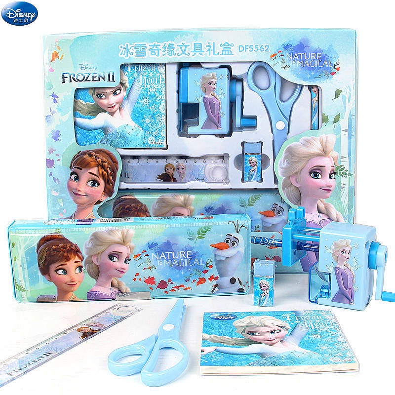 Disney Stationery Gift Set Frozen princess Elsa stationery set box
