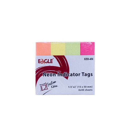 Eagle Sticky Notes 6594N Neon Indicator Tags | Shopee Philippines