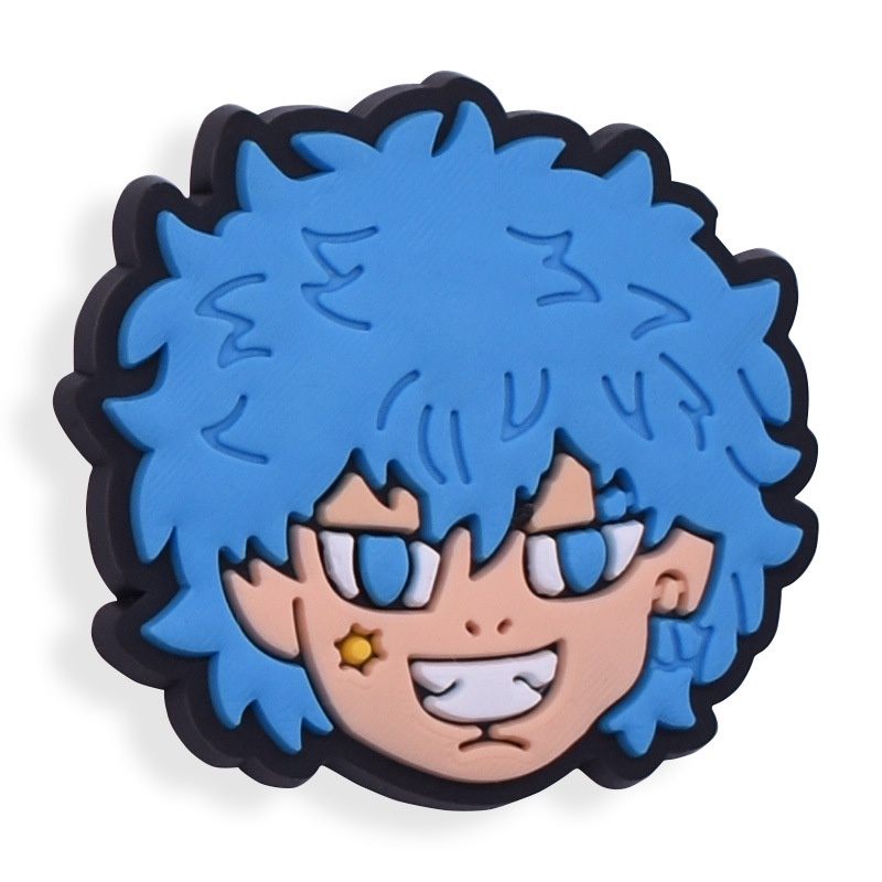 Jibbitz Anime Clover Jibbits for croc Anime Character Shoe Charms Pin