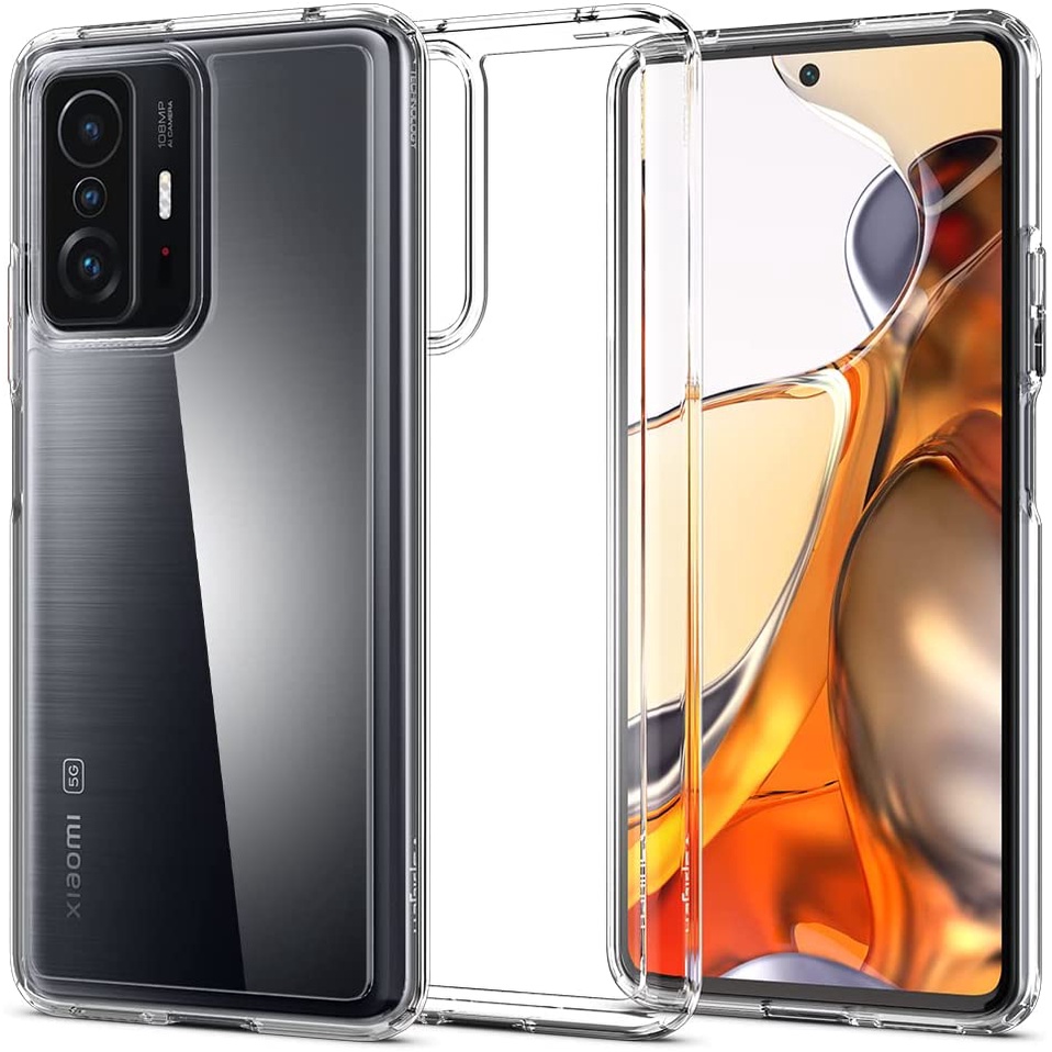 Anti-Yellow Shockproof Transparent Acrylic Hard Case For Xiaomi Mi 10T 11  Lite 11T For Redmi Note 10 Pro 10S 4G 5G Back Cover