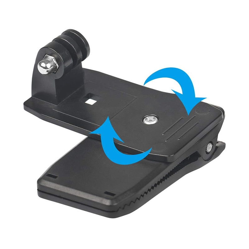 Action Camera Clip for GoPro hero 10 9 8 7 6 5 4 Mount 360 Degree