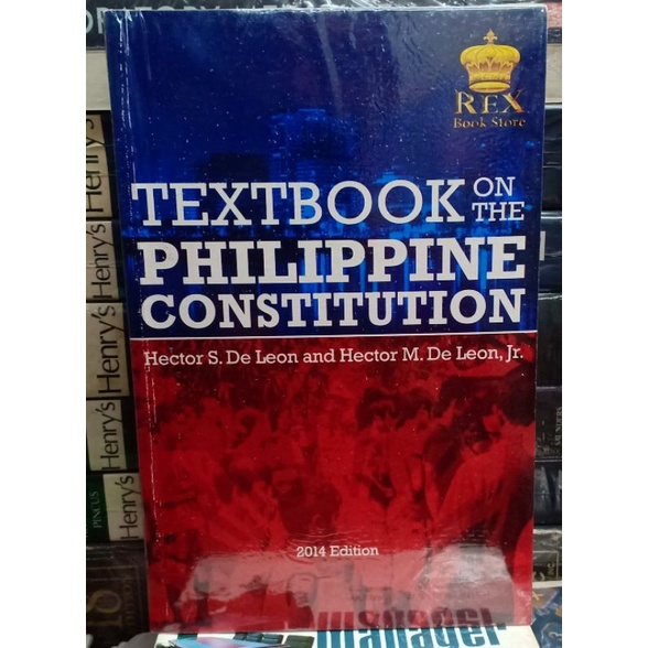 Textbook on the Philippine constitution | Shopee Philippines