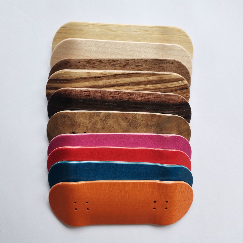 Low Concave Fingerboard Deck 34mm Professional Handmade Canadian Maple Board for Mini Finger