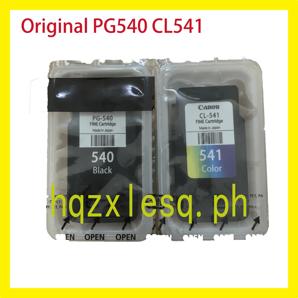 For Canon PG-540 PG540 CL541 CL-541 Ink Cartridges PG 540 CL 541 PIXMA  mg3250 MG3255 MG3550 MG4100 mg4150 MG4200 mg4250