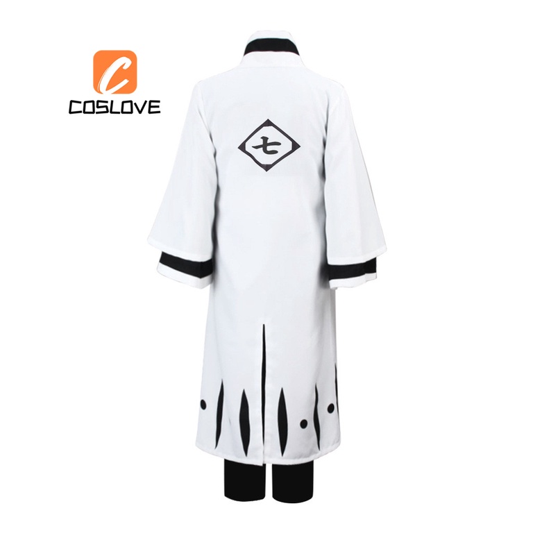 BLEACH White Haori Cosplay Costume From 1st to 12th Division Captain ...