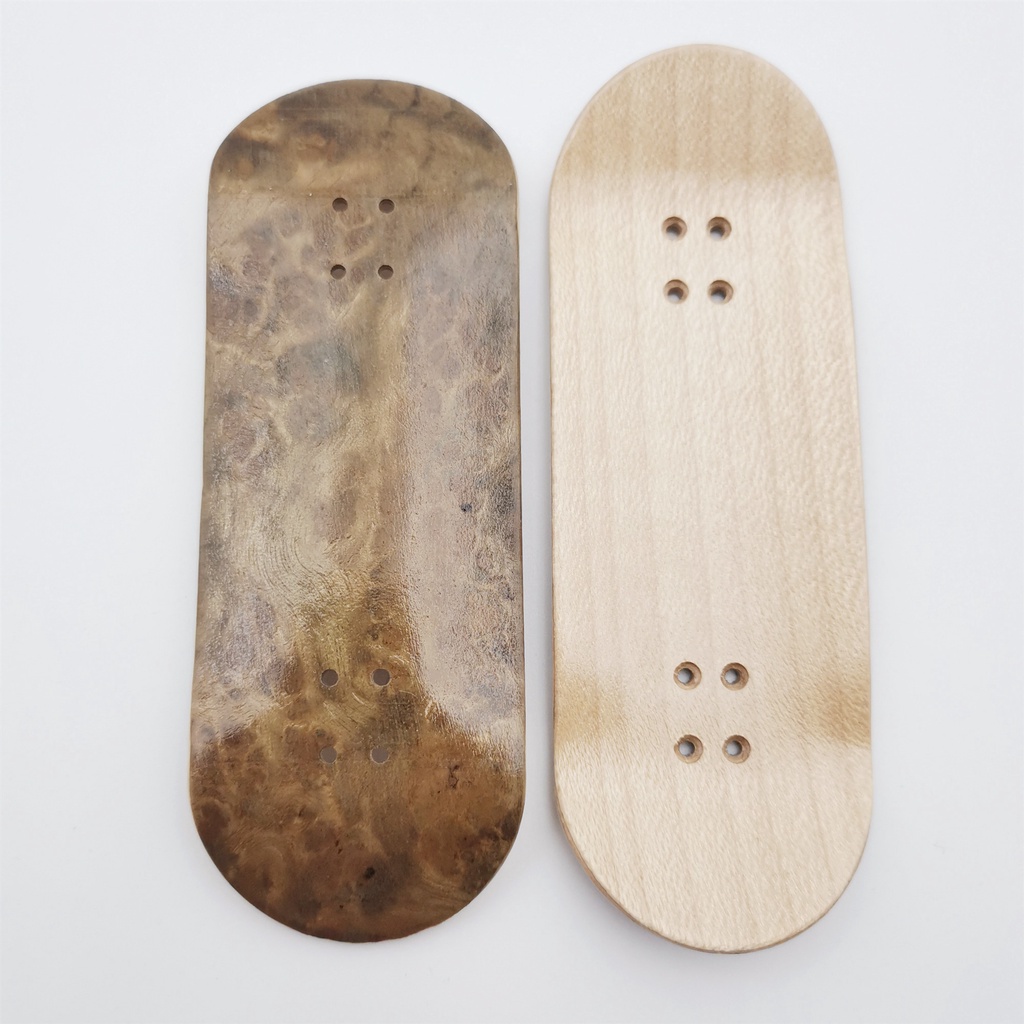 Low Concave Fingerboard Deck 34mm Professional Handmade Canadian Maple Board for Mini Finger