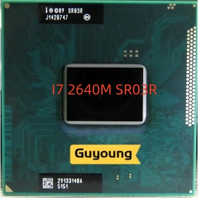 Core i7-2640M i7 2640M SR03R 2.8 GHz Dual-Core Quad-Thread CPU ...