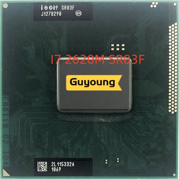 Core i7-2620M i7 2620M SR03F 2.7 GHz Dual-Core Quad-Thread CPU ...