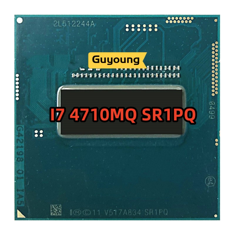 Core i7-4710MQ i7 4710MQ SR1PQ 2.5 GHz Quad-Core Eight-Thread CPU ...