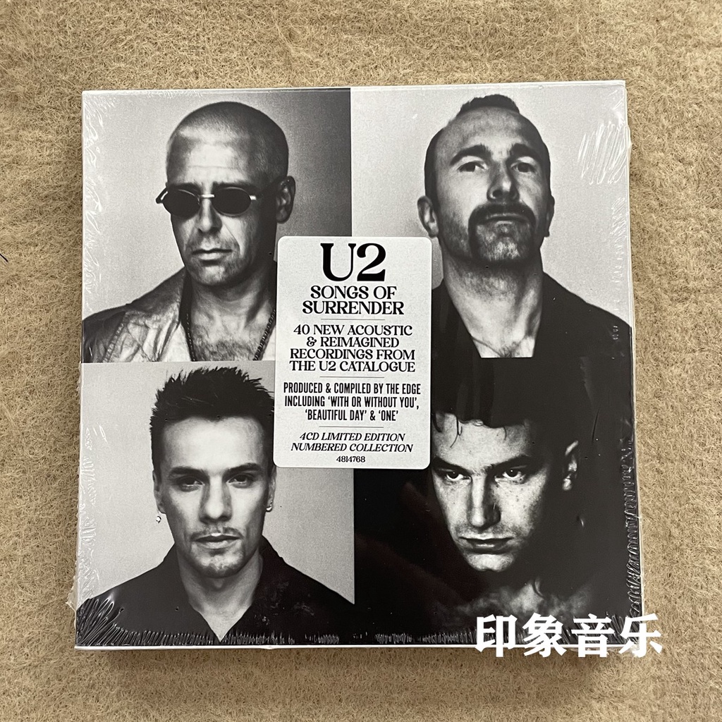 Brand new U2 Songs Of Surrender 4CD 2023 Remake album sealed T0423 ...