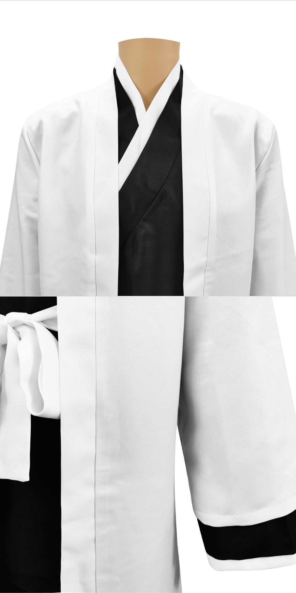 BLEACH White Haori Cosplay Costume From 1st to 12th Division Captain ...