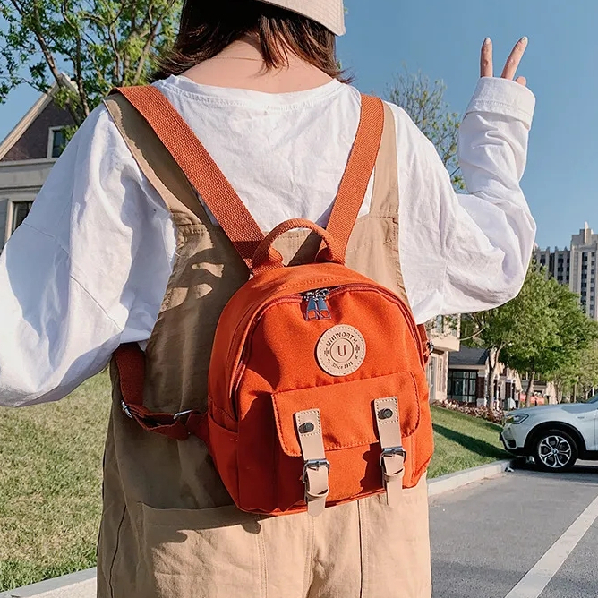 small mini backpack for women fashion students business school bag ...