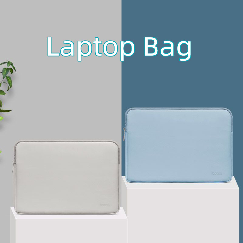 Baona simple Style Soft Leather Cover Laptop Bag Laptop Sleeves Waterproof Tablet Sleeve Case
