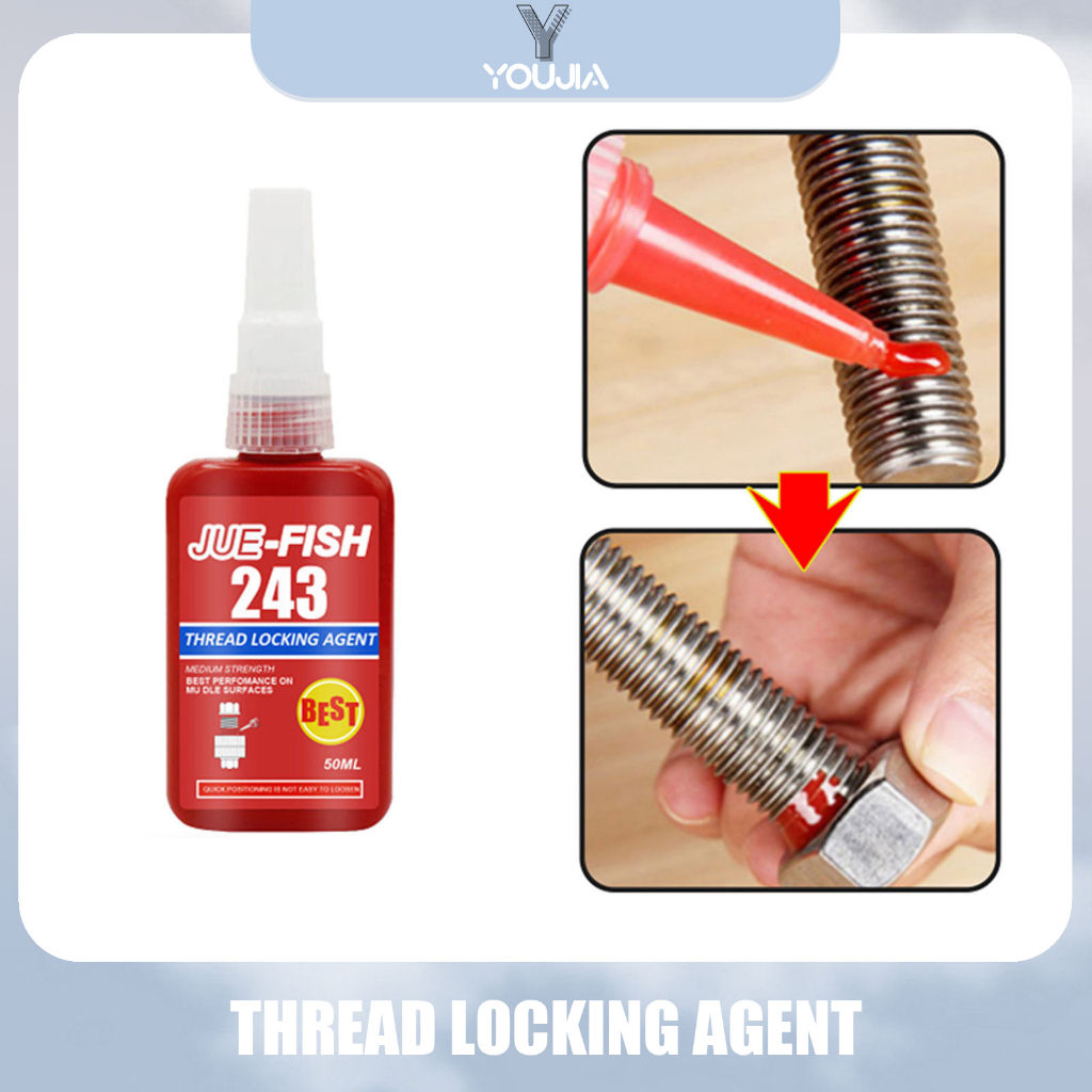JUEFISH Thread Super Glue For Metal Surfaces And Screw Reinforcing