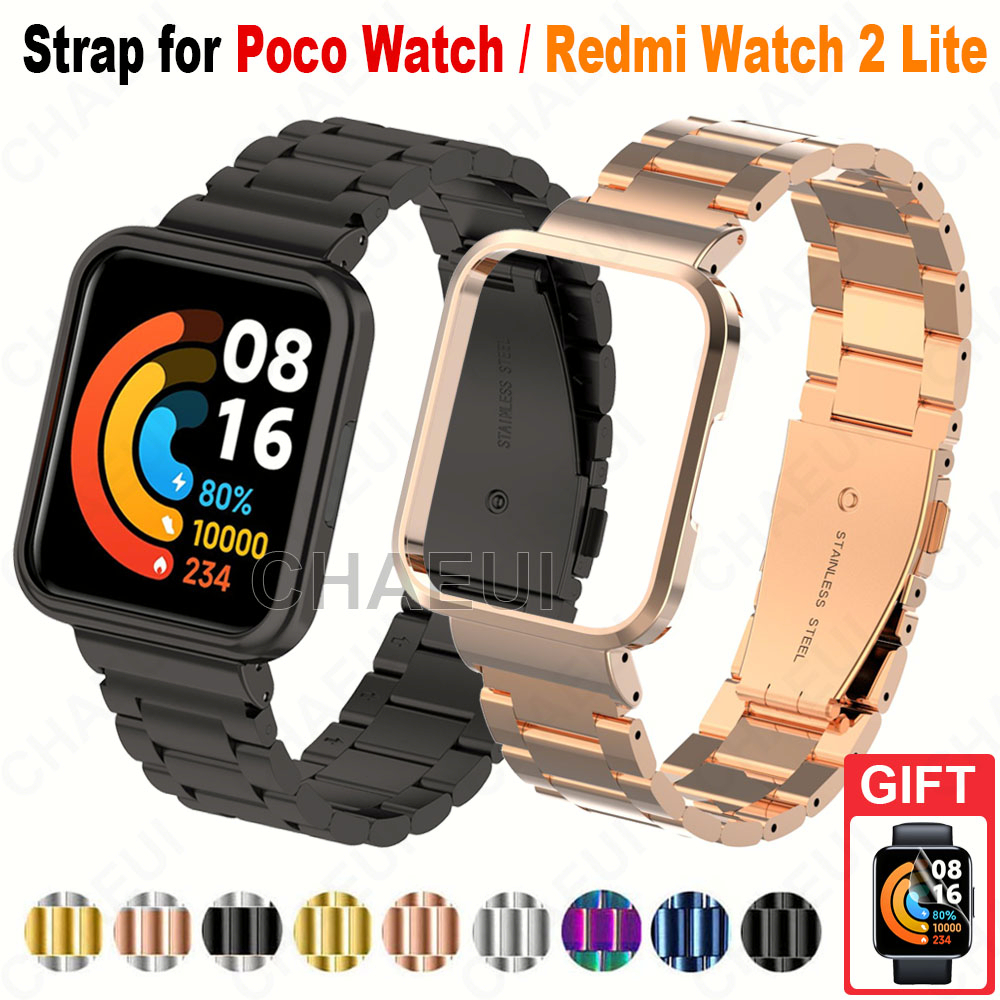 Cheap Metal Wristband For Redmi band 2 Stainless steel Strap with