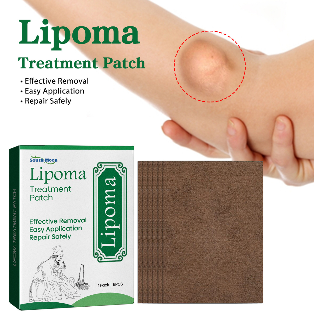 South Moon 6Pcs Anti-Swelling Lipoma Removal Patch Organic Lymphatic