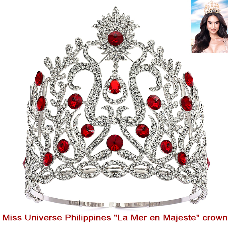 Miss Universe Peace Crown Replica - Diamond Nexus Inspired Crown With 168 CZ Stones & Adjustable Band