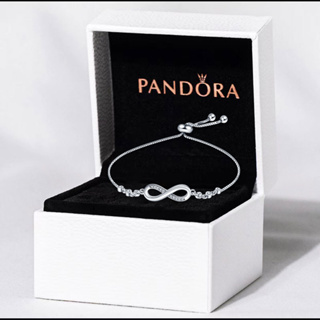 PANDORA Rose Gold 925 Signature I-D bangle Bracelet 569493C00