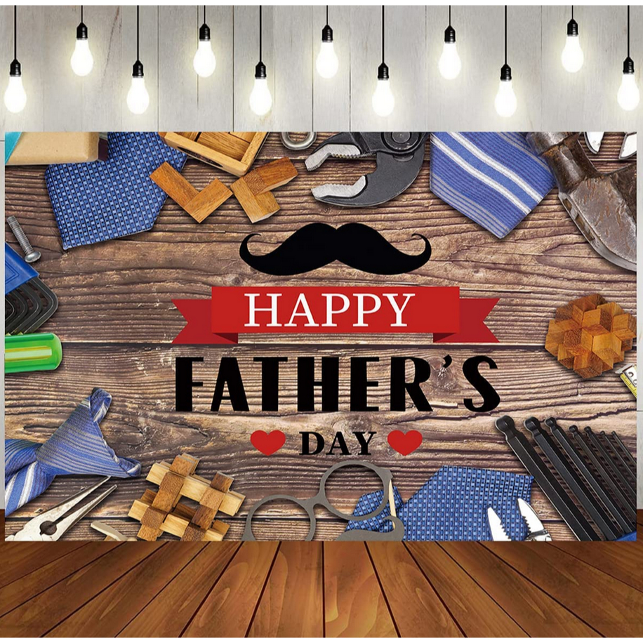 Father's Day Banner Happy Father's Day Decoration Background Father's 