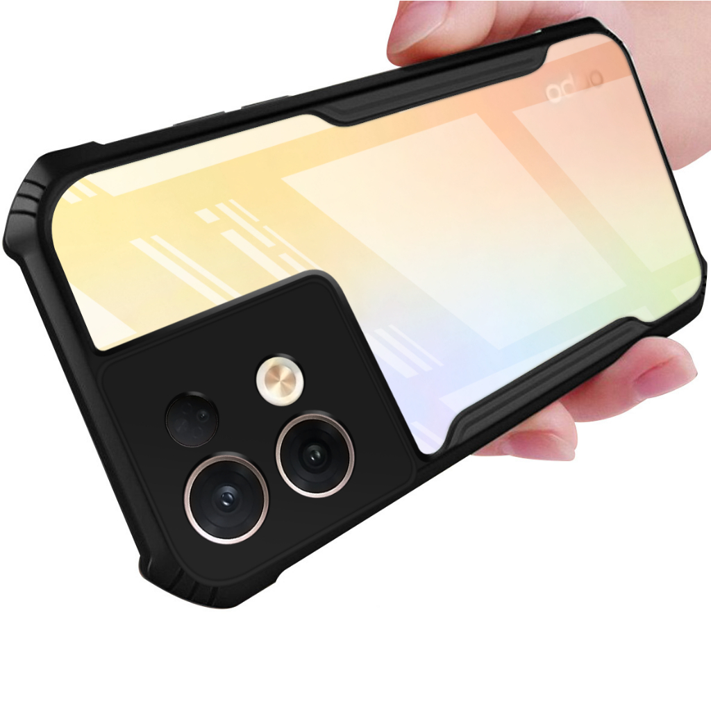 [Ready Stock] Clear Shockproof Phone Casing OPPO Reno 4 5 3 6 7 8 9 10 ...