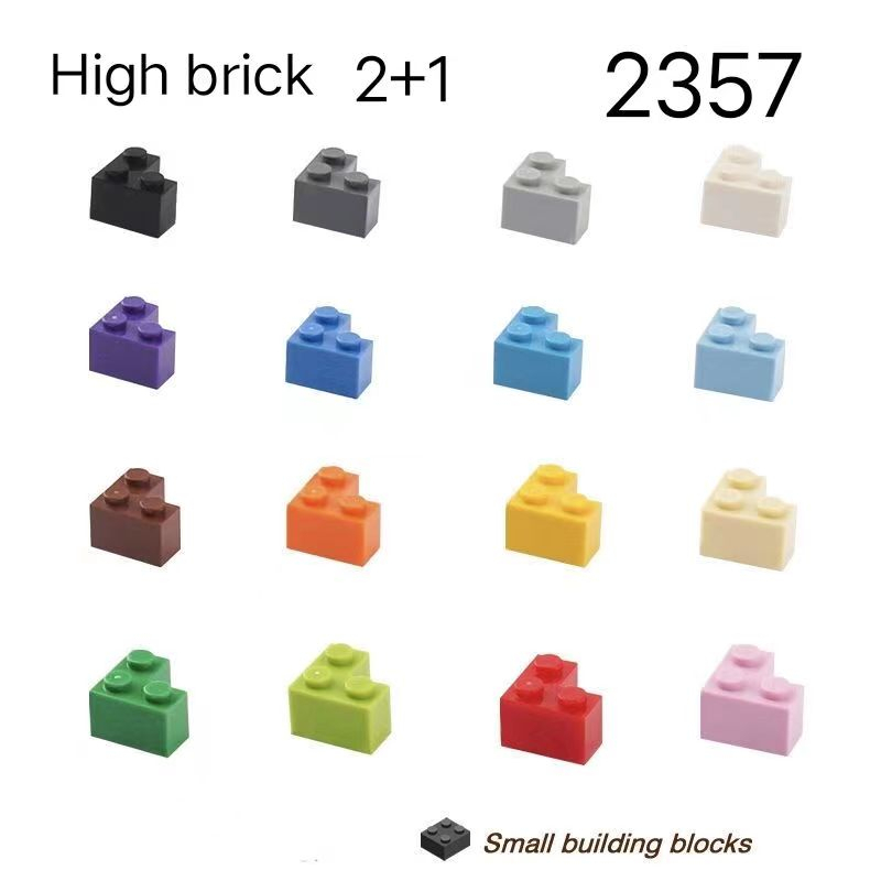 Small Particle Building Blocks MOC Parts 2x2 Corner Right Angle Brick ...
