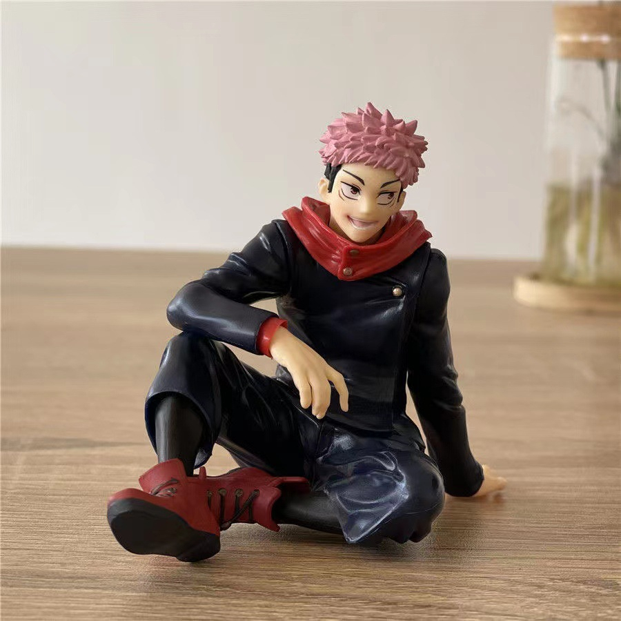 Jujutsu Kaisen model Itadori Yuji Gojo Satoru Sitting position Anime ...