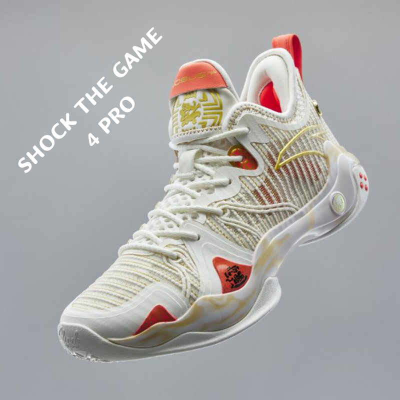 ANTA SHOCK THE GAME SHOCK WAVE 4 Pro Men Basketball Shoes Nitroedge