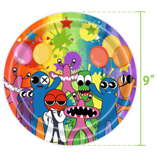 hot sale】 卐۩▩ C07 Rainbow Friends Cake Topper 002