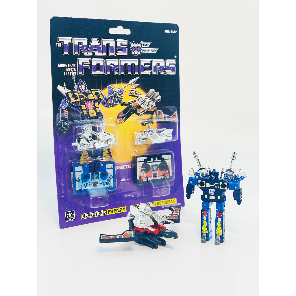Transformer G1 Cassettes Frenzy and Laserbeak Shopee Philippines