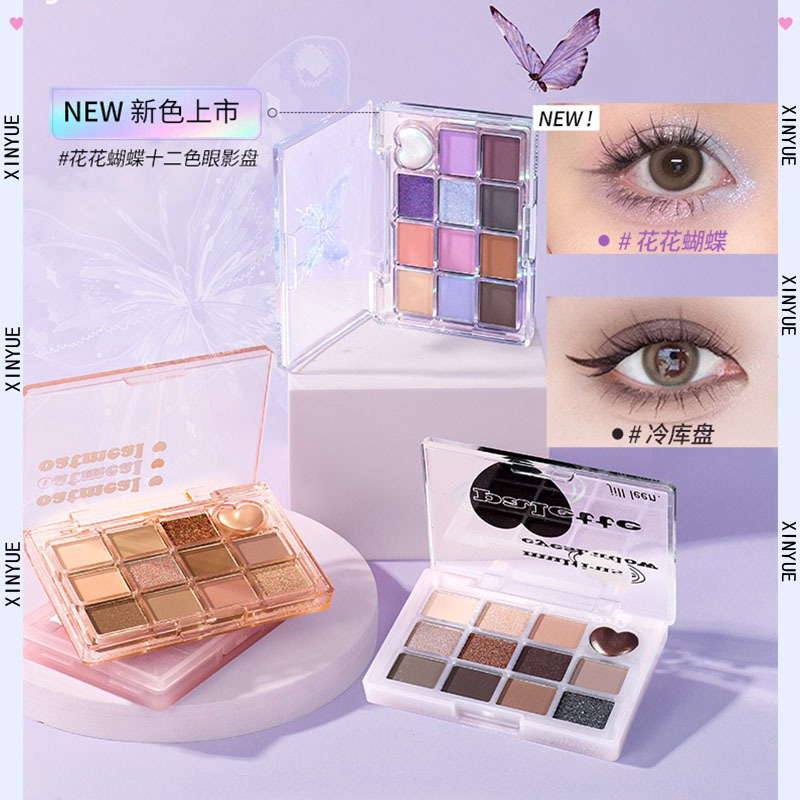 JILL LEEN Pretty Baby Eyeshadow Palette 12 Colors Shopee Philippines