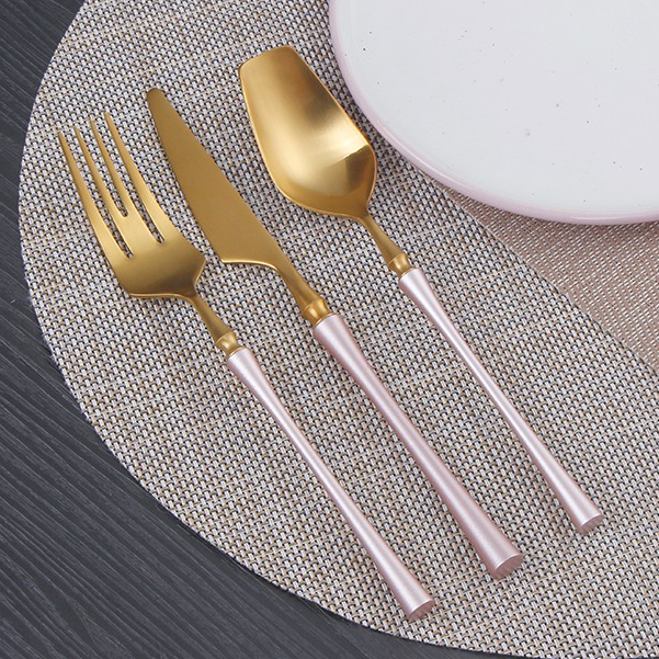 4 Pcs Portable Stainless Steel Tableware Set, Zambia