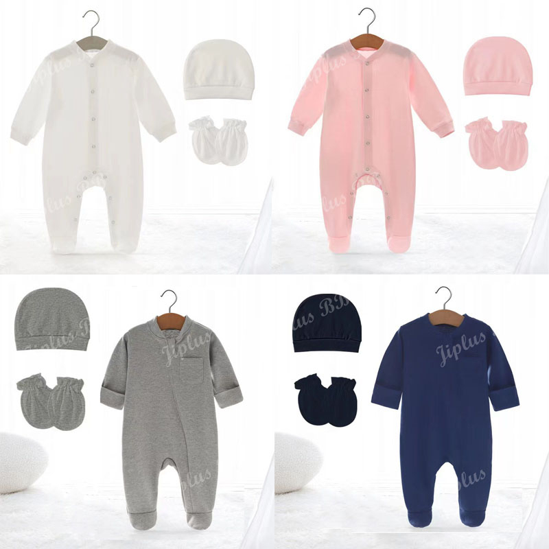 JP395 Newborn Baby clothing Hat Set Swaddle Bedding Baby romper infant