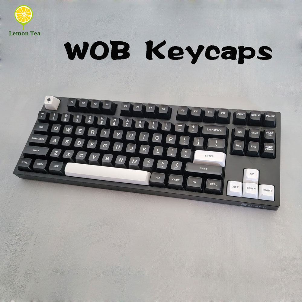 [In stock] WOB Keycaps Double Shot abs Material SA profile Shopee