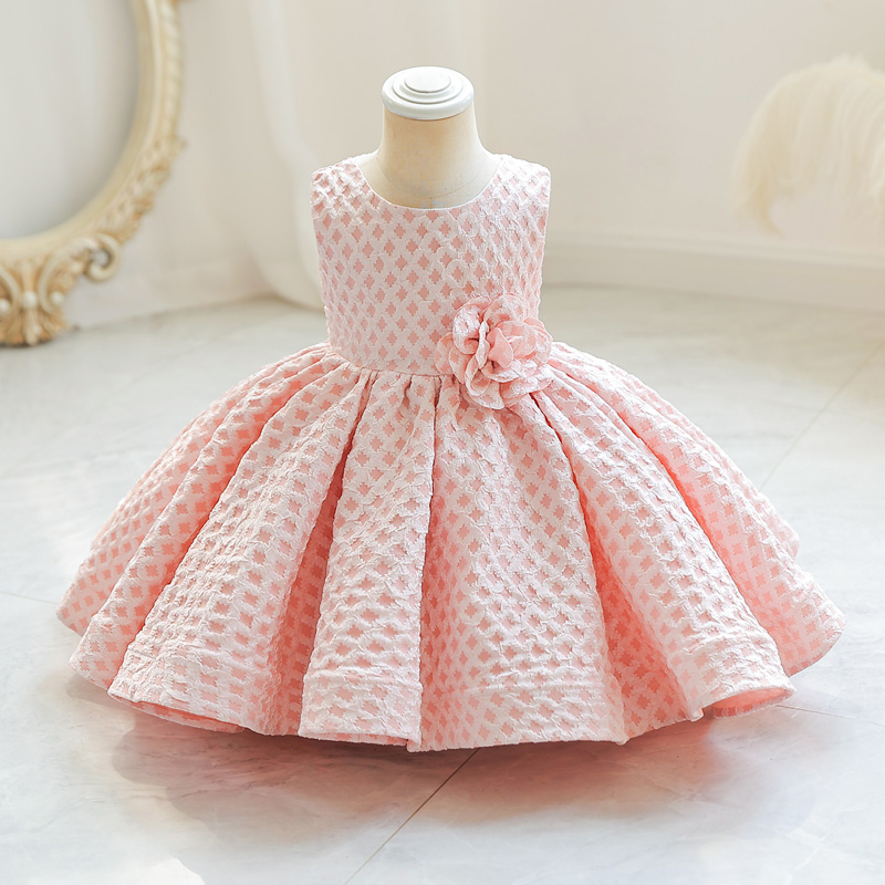 princess polly baby blue dress 3PCS Baby Girl 1st Crown Bodysuit Headband Birthday Tutu Skirt Outfit main image 0
