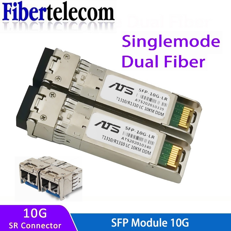 10G SFP+ duplex LC SFP Module Single Mode 580km Optical Fiber Module