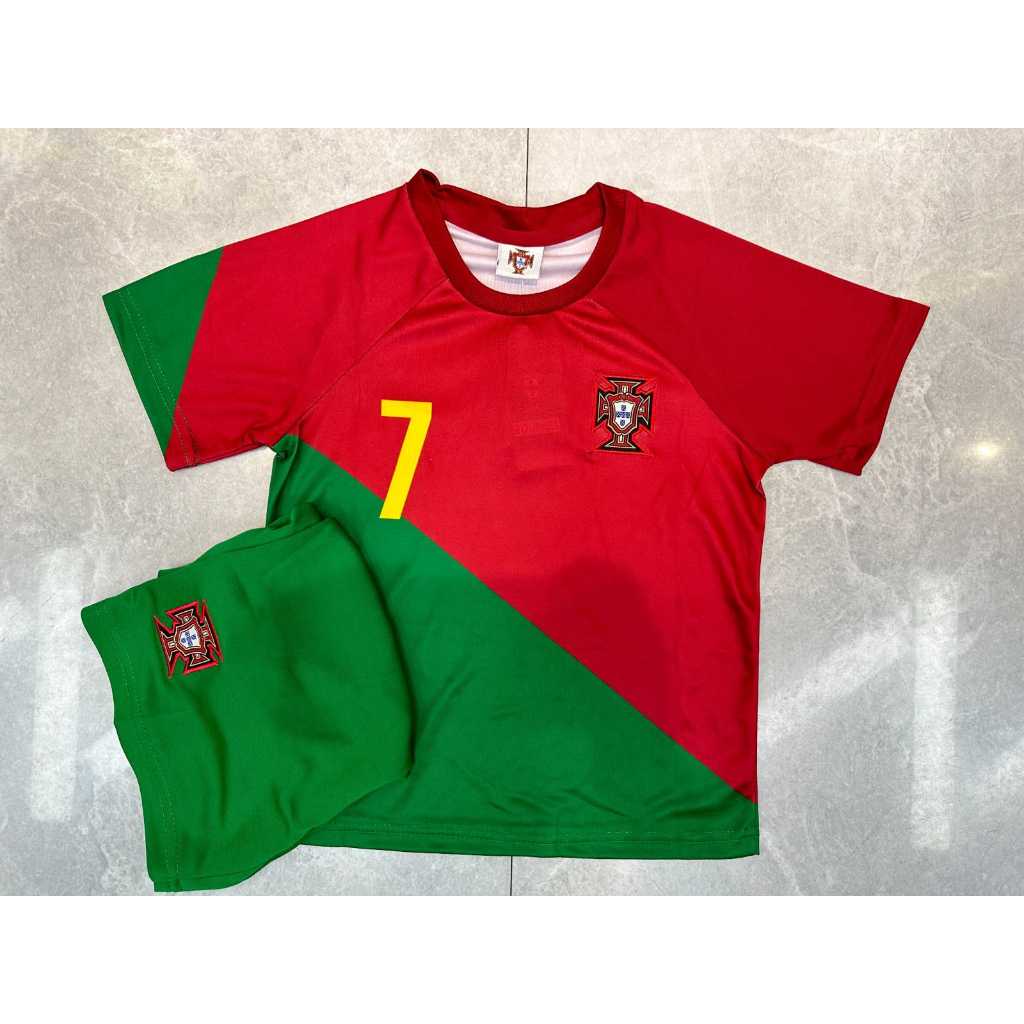 2022 Portugal Cristiano Ronaldo 7 Jersey Sets for Kids National