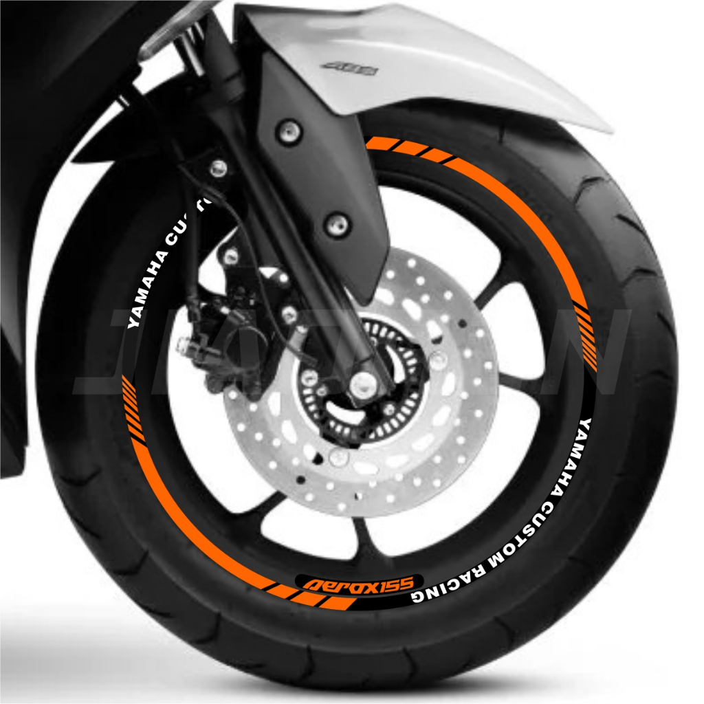 1 Set mags decals aerox v2 rim sticker for motorcycle Yamaha NVX AEROX ...