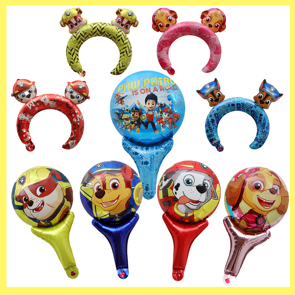 PAW Patrol Animated Birthday Party Decorations Set – Banner, Balloons, Cake Toppers – US Seller