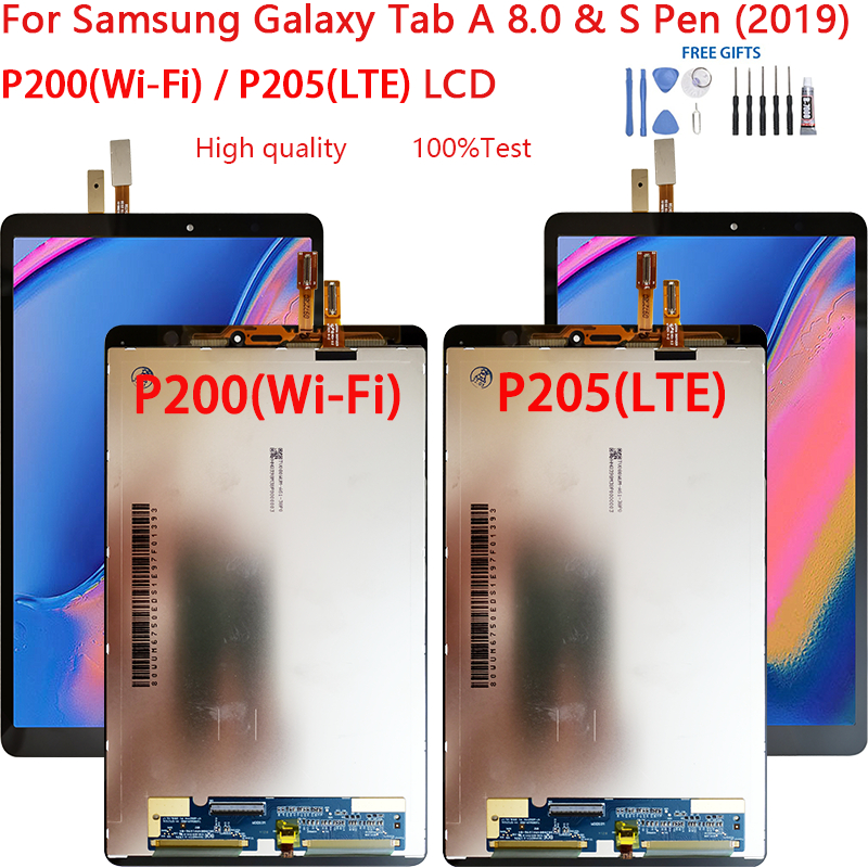 For Samsung Galaxy Tab A 8.0 & S Pen (2019) /P200(Wi-Fi) / P205