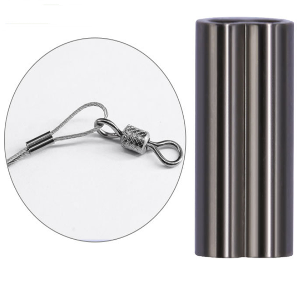 Stock Stainless Steel Double Brass Fishing Crimp Sleeves Copper