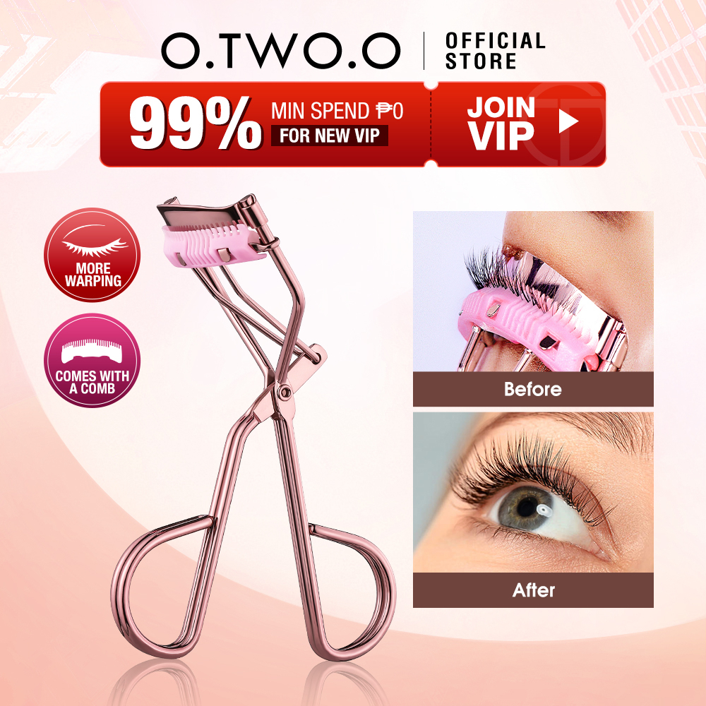 O.Two.O Comb Eyelash Curler Warping Fits All Eye Shapes Eyelashes More