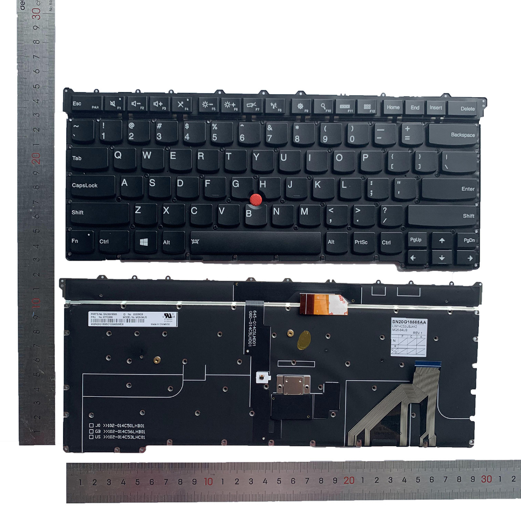 New Us Laptop Keyboard For Lenovo Thinkpad X Carbon Gen Rd