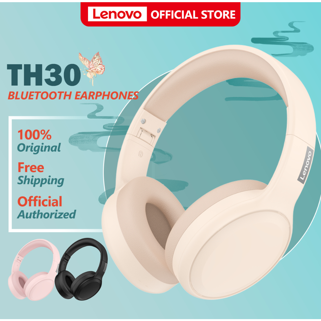 Lenovo TH30 Bluetooth Headphones TWS With HD Stereo Sound HD Music